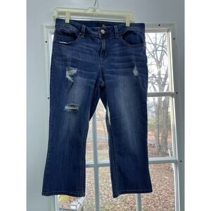 1822. Women’s Jean Capris Size 10 Some Stretch And Comfortable SKU 167